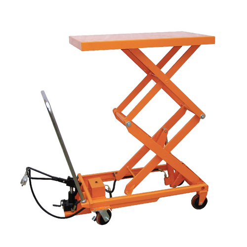冠航牌可傾斜式電動升降平臺車